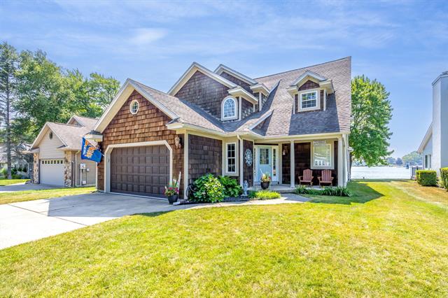front view picture of 7663 Bay Meadow, Stanwood, MI. 49346