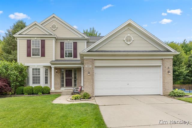 front view picture of 3687 Fraserne  Street, Rockford, MI. 49341