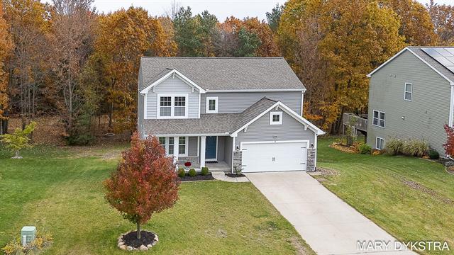 front view picture of 9330 Pier Place, West Olive, MI. 49460
