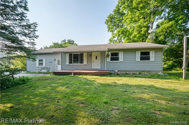 front view picture of 11101 Lake Road, Otisville, MI. 48463