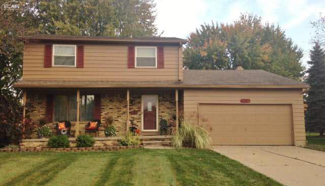 front view picture of 1342 Greenview Drive, Grand Blanc, MI. 48439