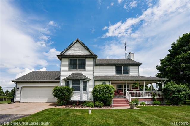 front view picture of 7181 Washburn Road, Goodrich, MI. 48438