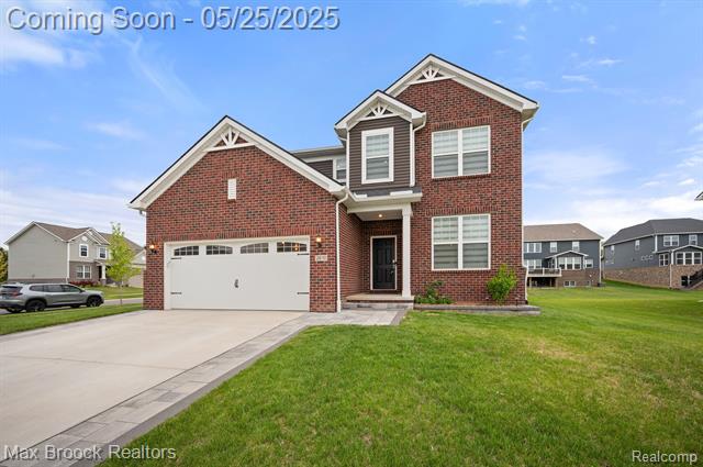 front view picture of 2610 Ironton Drive, Commerce Township, MI. 48382