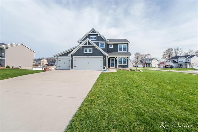 front view picture of 7542 Shorewood Street, Allendale, MI. 49401
