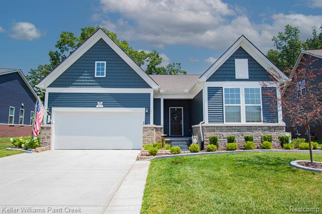 front view picture of 4317 Silica Drive, Lake Orion, MI. 48359