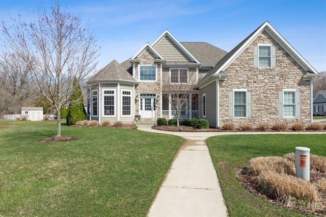 front view picture of 4453 Preserve Place, Stevensville, MI. 49127