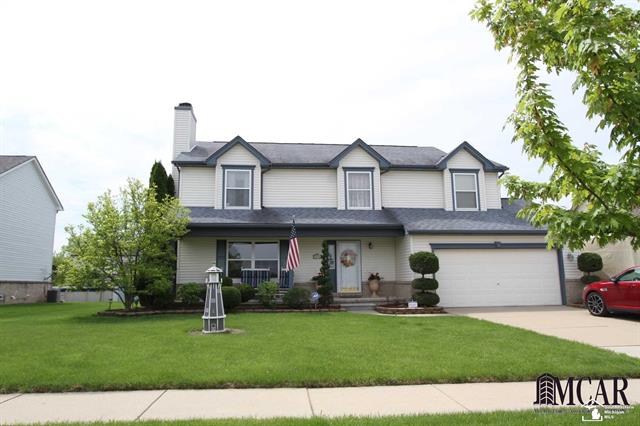 front view picture of 4406 Pheasant Run Lane, Newport, MI. 48166