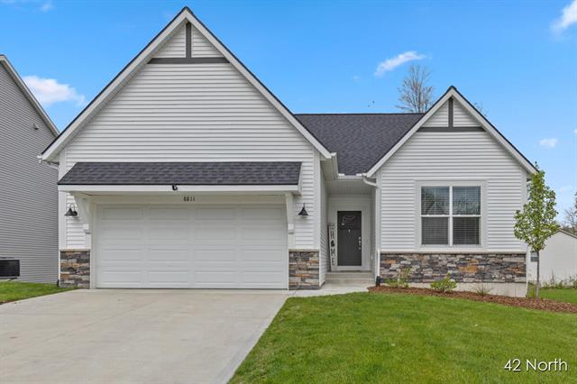 front view picture of 8811 Loggers Ridge Court Se, Caledonia, MI. 49316