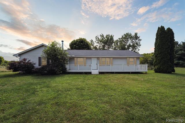 front view picture of 9951 Tangent Road, Tecumseh, MI. 49286