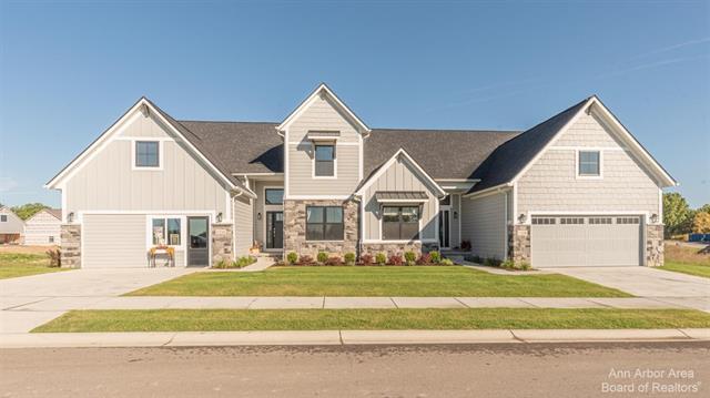 front view picture of 16 Black Cherry Lane, Saline, MI. 48176