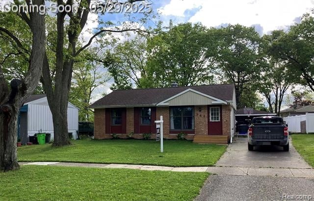 front view picture of 341 Lyon Blvd, South Lyon, MI. 48178
