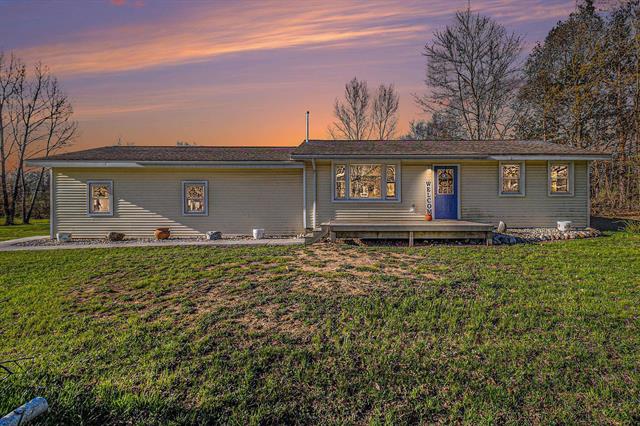 front view picture of 4507 Maidens Road, Onekama, MI. 49675