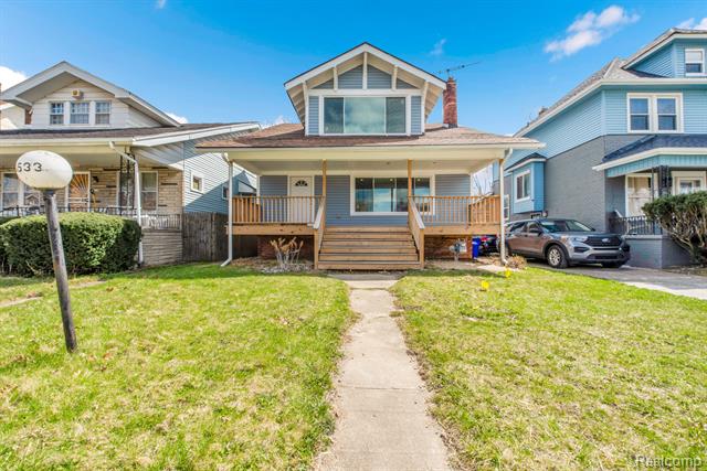 front view picture of 2533 Virginia Park Street, Detroit, MI. 48206