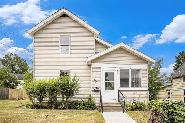 front view picture of 46 Walter Avenue, Battle Creek, MI. 49037