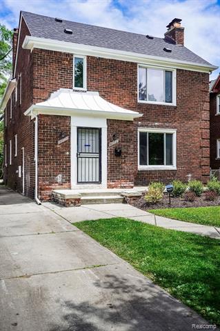 front view picture of 17344 Wisconsin Street, Detroit, MI. 48221
