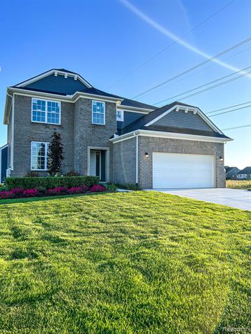 front view picture of 13327 Demil Drive, Romeo, MI. 48065