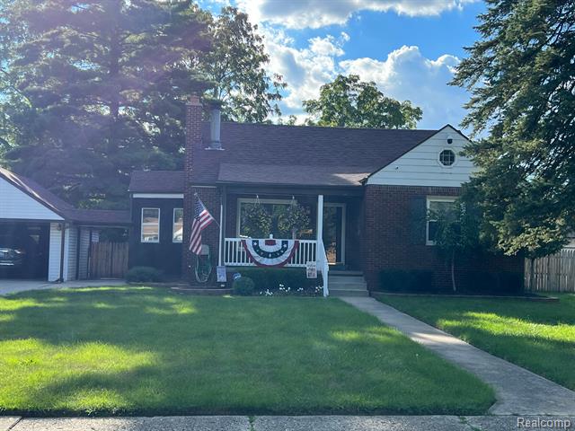 front view picture of 16841 Salem Street, Detroit, MI. 48219