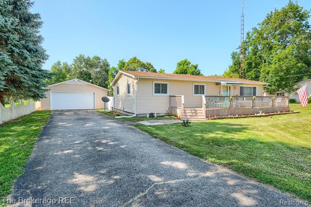 front view picture of 1205 W Tobias, Clio, MI. 48420