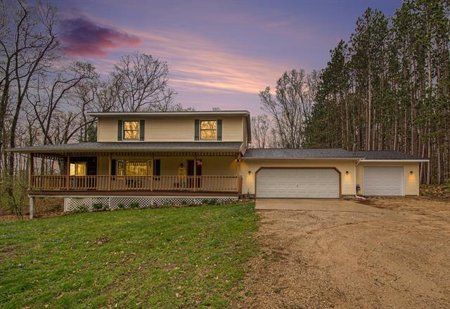 front view picture of 23127 Kendaville Road, Pierson, MI. 49339