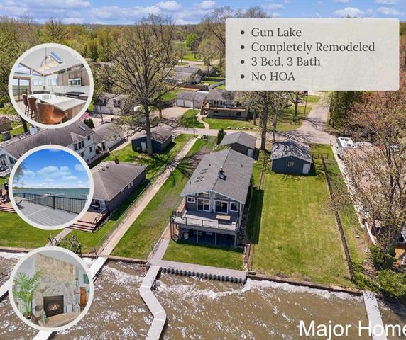 front view picture of 3179 Sandy Beach Road, Wayland, MI. 49348