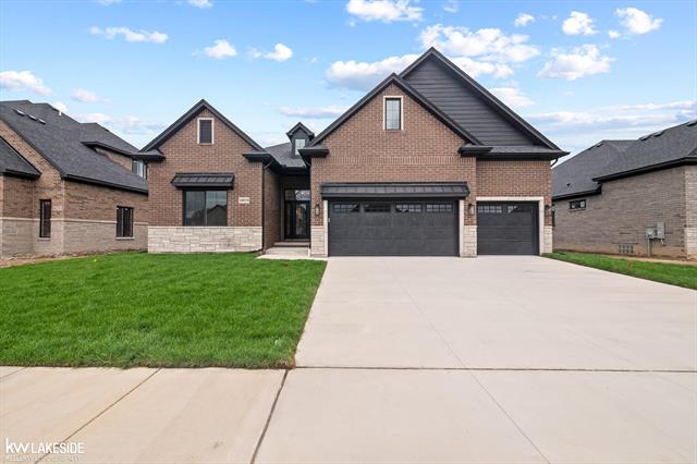 front view picture of 19279 Springbrook Drive, Macomb, MI. 48044