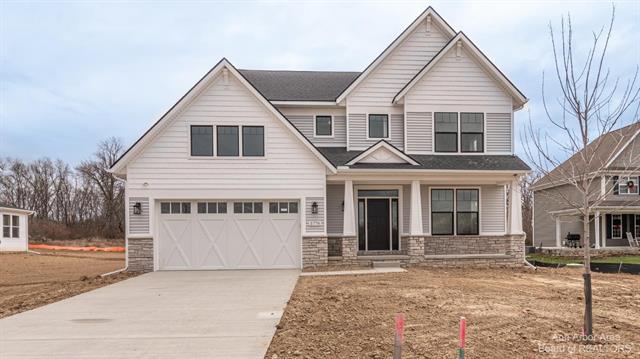 front view picture of 5778 Trail Side Ln Drive, Whitmore Lake, MI. 48189