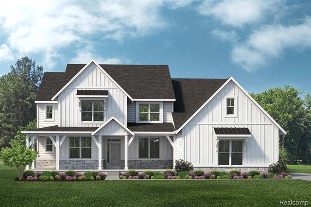 front view picture of 25589 Crystal Creek West, South Lyon, MI. 48178