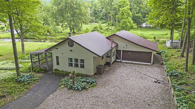 front view picture of 4482 Woodland Drive, Six Lakes, MI. 48886