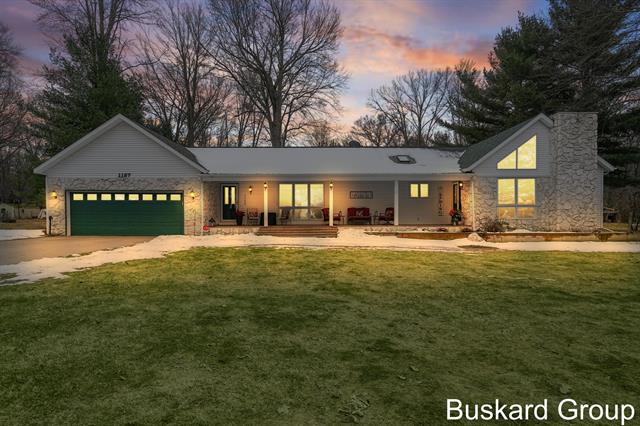 front view picture of 1127 Wolf Lake Drive, Baldwin, MI. 49304