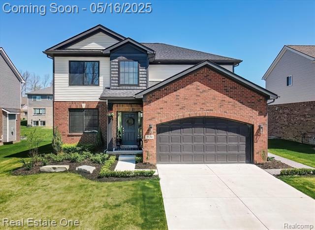 front view picture of 5134 Muirfield Lane, Clarkston, MI. 48348