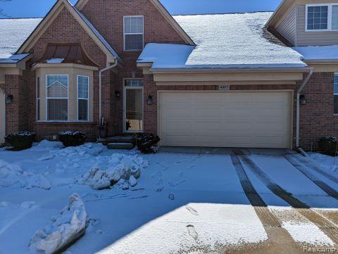 front view picture of 4497 Brookstone Circle, Canton, MI. 48188
