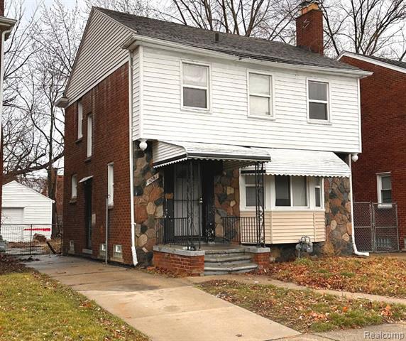 front view picture of 16581 Mendota Street, Detroit, MI. 48221