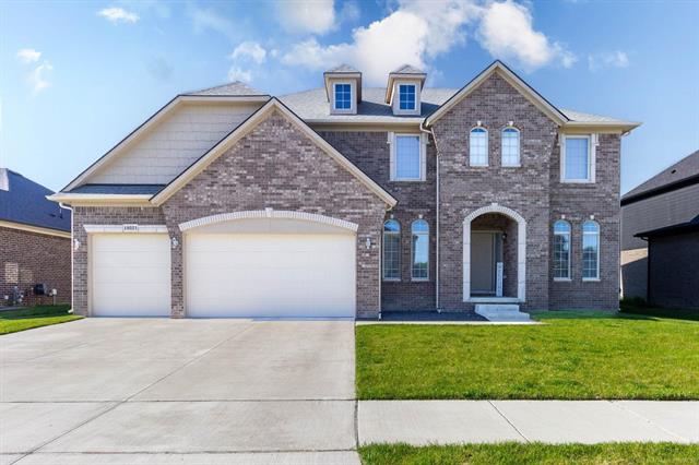 front view picture of 19221 Thompson Drive, Macomb, MI. 48042