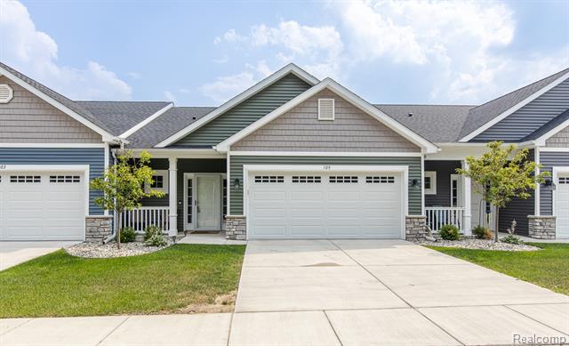 front view picture of 105 Crescent Avenue, Linden, MI. 48451