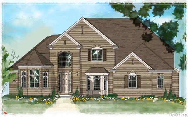 front view picture of 3442 Forster Lane, Shelby Township, MI. 48316