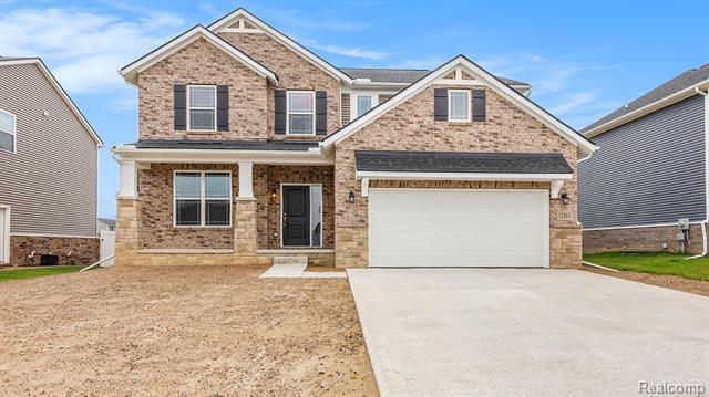 front view picture of 13314 Demil Drive, Romeo, MI. 48065