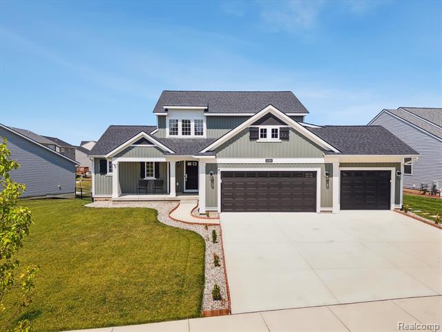 front view picture of 8368 Brickley Street Se, Byron Center, MI. 49315