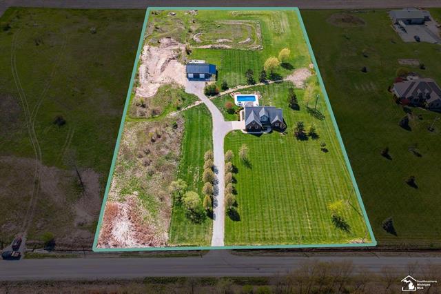 front view picture of 8233 Sylvania Petersburg, Ottawa Lake, MI. 49267