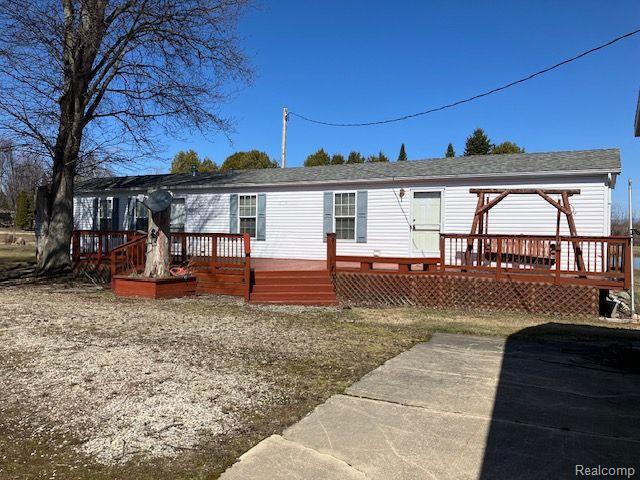 front view picture of 2900 Parkview Drive, Port Hope, MI. 48468