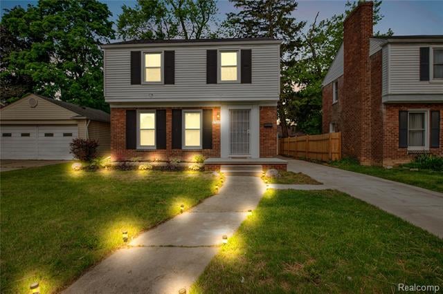front view picture of 17591 Edinborough Road, Detroit, MI. 48219