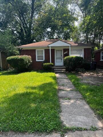 front view picture of 19506 Lahser Road, Detroit, MI. 48219