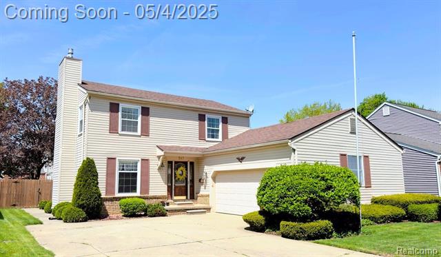 front view picture of 347 Cranbrook, Monroe, MI. 48162