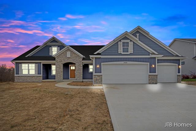 front view picture of 3430 Rocaway Drive, Hudsonville, MI. 49426