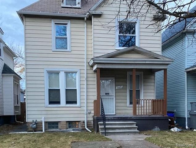 front view picture of 569 Melbourne Street, Detroit, MI. 48202