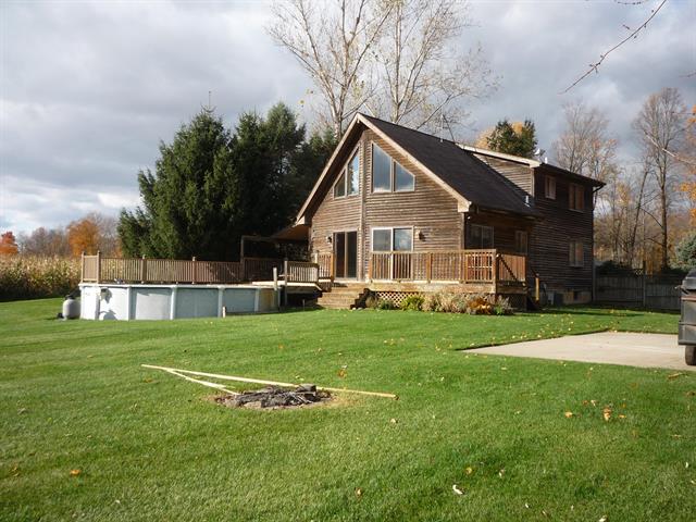 front view picture of 263 Sullivan Road, Union City, MI. 49094