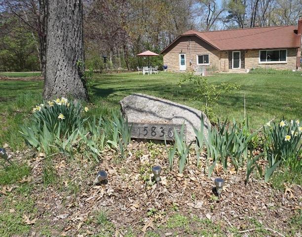 front view picture of 15836 Waterloo Road, Grass Lake, MI. 49240