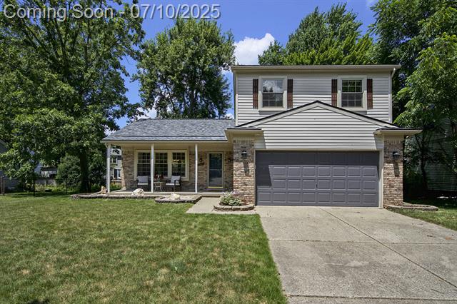 front view picture of 7981 Faircrest, Ypsilanti, MI. 48197