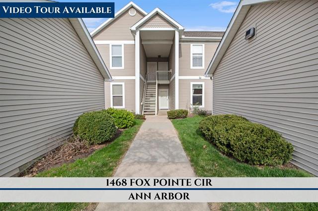 front view picture of 1468 Fox Pointe, Ann Arbor, MI. 48108