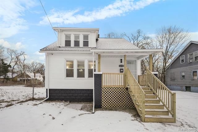 front view picture of 16158 Tuller Street, Detroit, MI. 48221