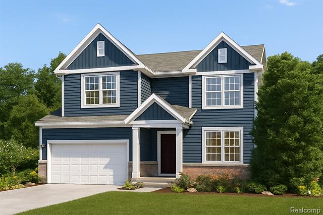 front view picture of 4568 Paradise Parkway, Milford, MI. 48381